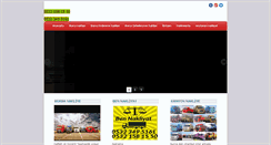 Desktop Screenshot of bursanakliyem.com